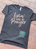 Livin’ on a prayer (White Font)