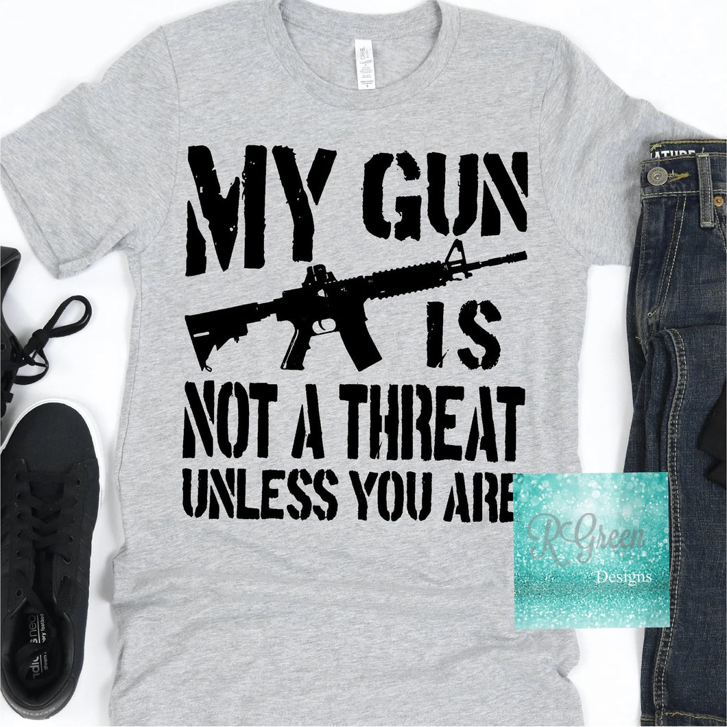 My Gun is Not a Threat