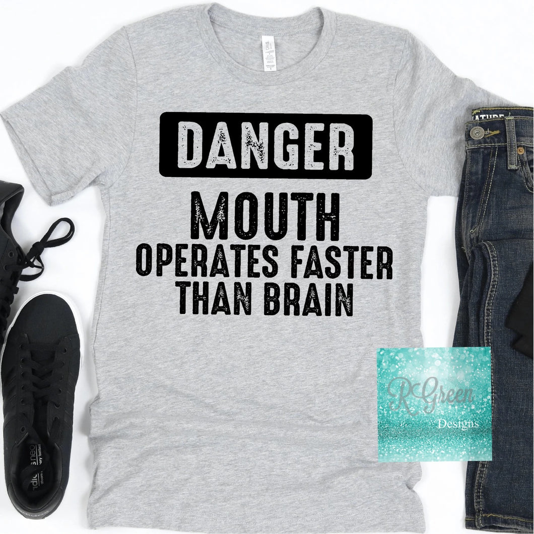 Mouth Opens Faster than Brain